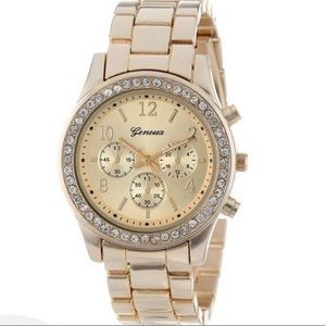 Geneva Women’s Gold Watch